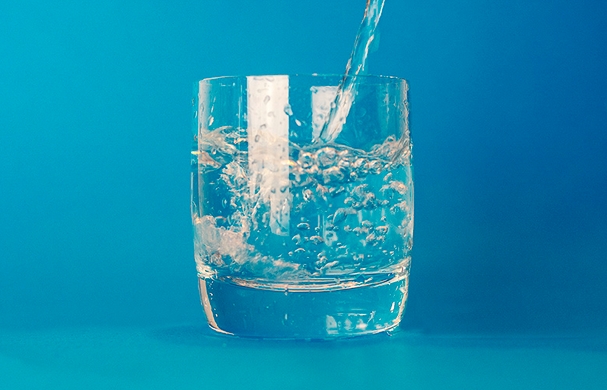 glass of water